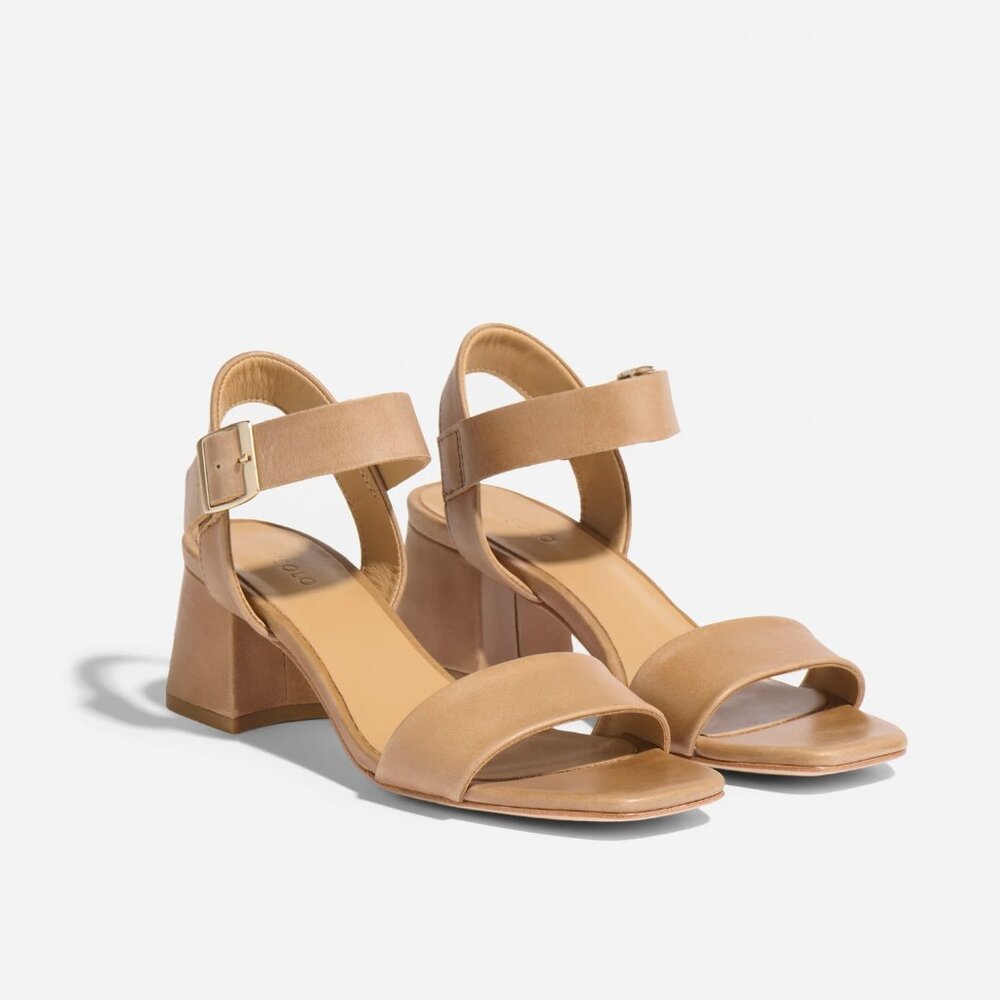 Nisolo Stella Go-To Block Heel Sandal